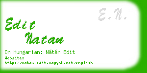 edit natan business card